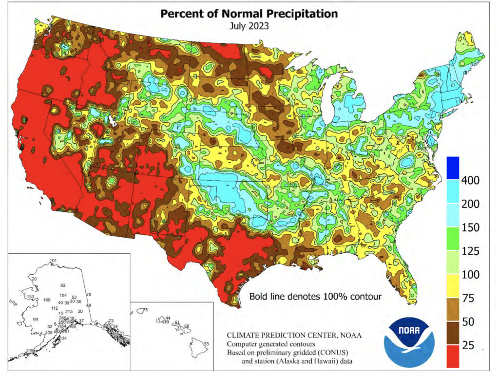 July Rains: U.S. Corn Harvest Could Be 