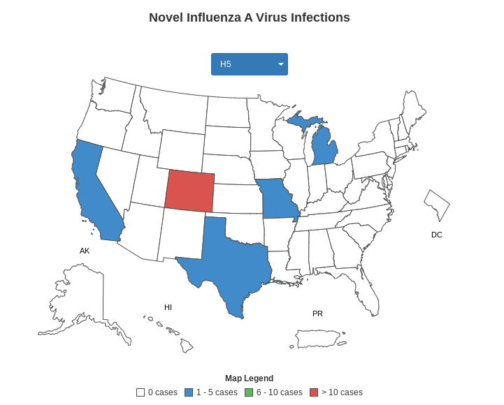 The spread of avian influenza continues in humans, but is it slowing down in cattle?